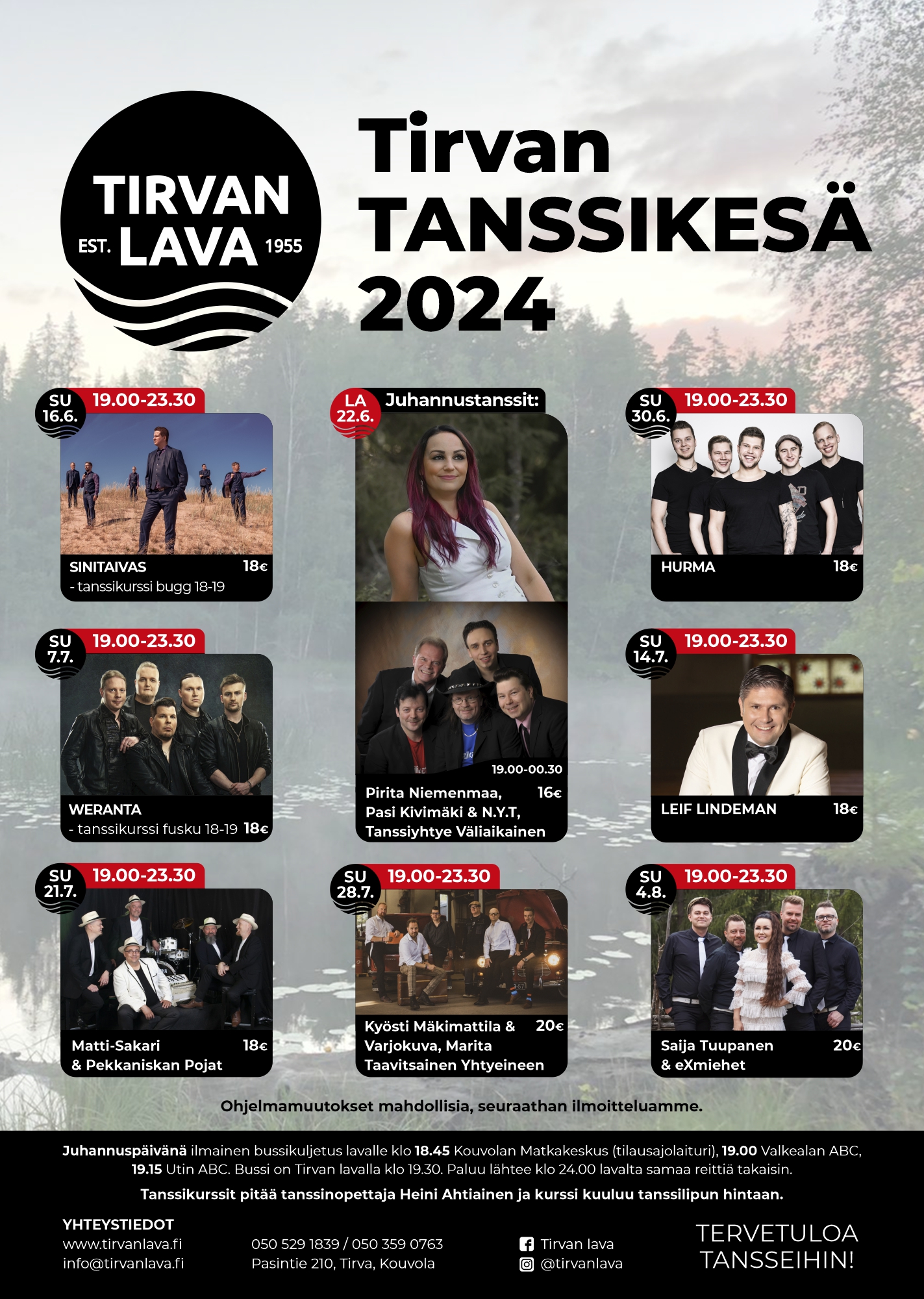 MARITA TAAVITSAINEN, KYÖSTI MÄKIMATTILA & VARJOKUVA Tirvan Lavalla @ Tirvan Lava