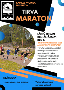 Tirva maraton @ Lähtö Tirvan kentältä